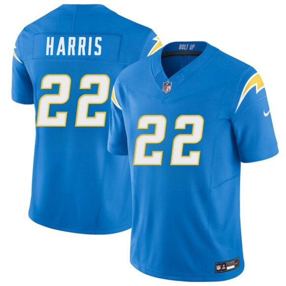 Mens Youths Kids Womens Najee Harris Blue Stitched Jersey